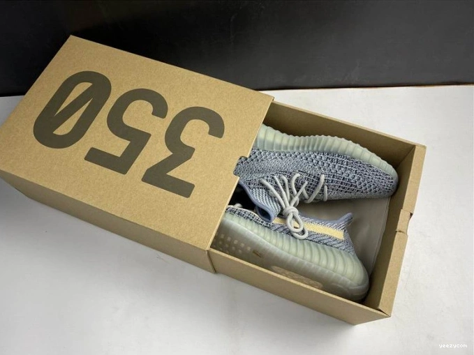 Boost Yeezy Ash 350 Blue V2 GY7657 Adidas 0817